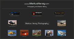 Desktop Screenshot of markusherzig.com